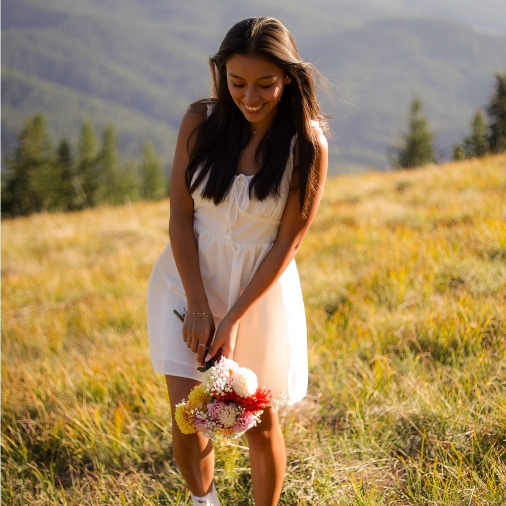 White dress